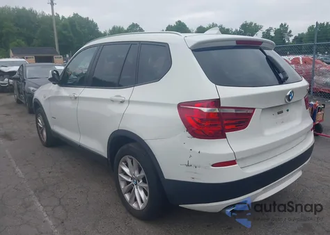 2014 BMW X3 xDrive28I из США, поврежденный, VIN 5UXWX9C56E0D11457